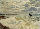 Famous Sea Paintings - The Sea at Saint Adresse